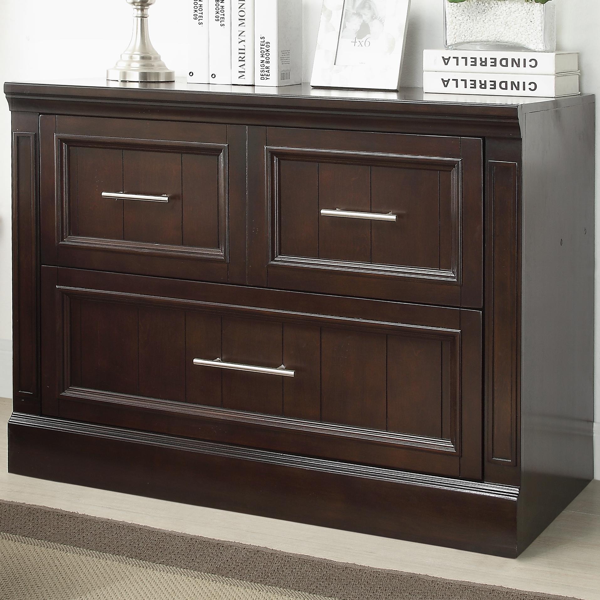 Parker House Stanford Library Lateral File with 2 Drawers Godby Home